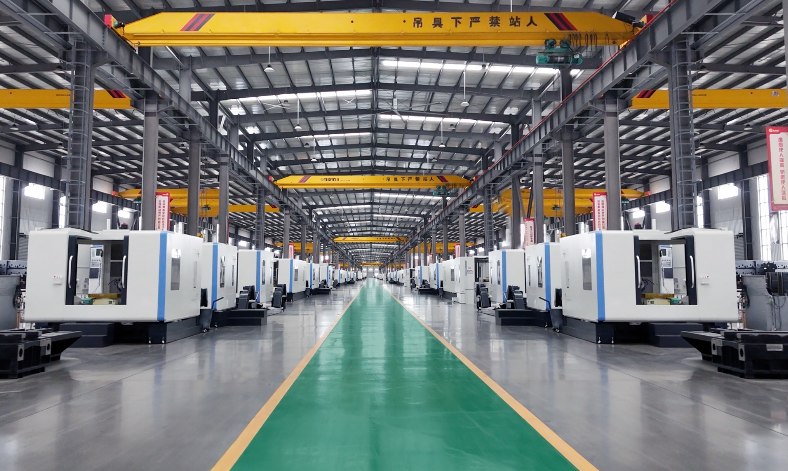 卧式镗铣床厂区